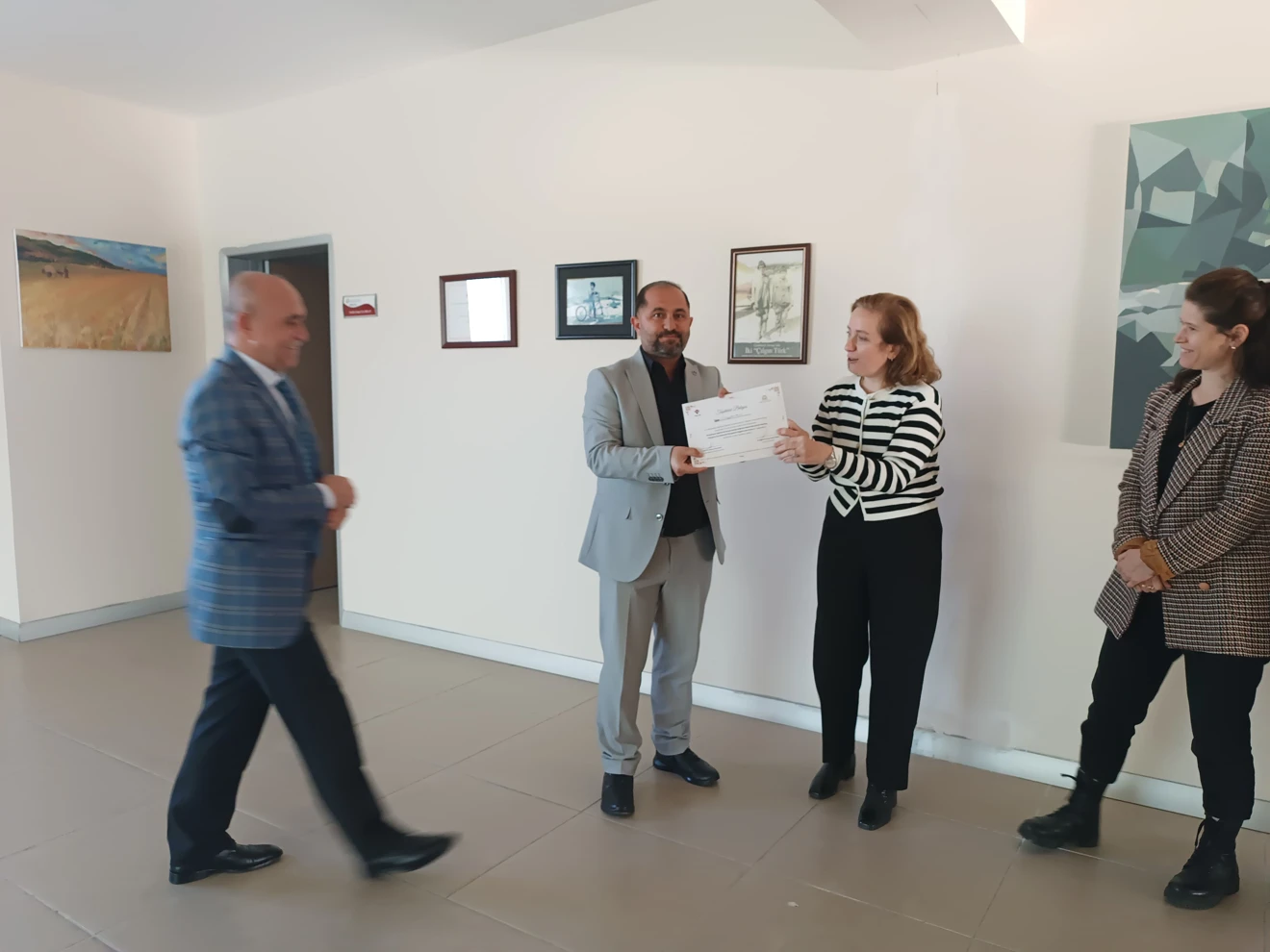 Teşekkür Belgesi 